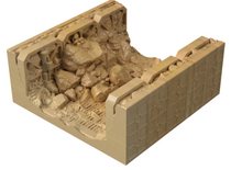 Load image into Gallery viewer, lv427-designs alien shaft straight rubble1