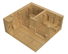 Load image into Gallery viewer, lv427-designs star trek klingon dentention block1 3d printed sci fi terrain5 close up