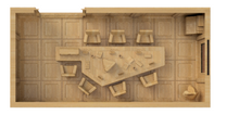 Load image into Gallery viewer, lv427-designs star trek double meeting room3