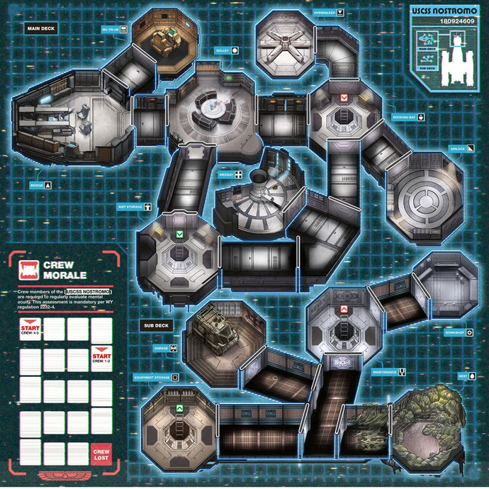 Fate of the Nostromo Map