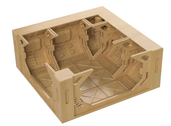 Technical-Sci-Fi Corridors | 3D Printable Terrain STL Files – Lv427Designs