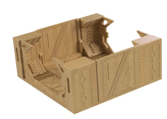 Technical-Sci-Fi Corridors | 3D Printable Terrain STL Files – Lv427Designs